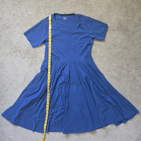 Svaha Navy Blue Twirl Dress Size M - Picture 8 of 10